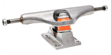 Independant Mid 144mm Skateboard Trucks - Polished Silver Skate Trucks