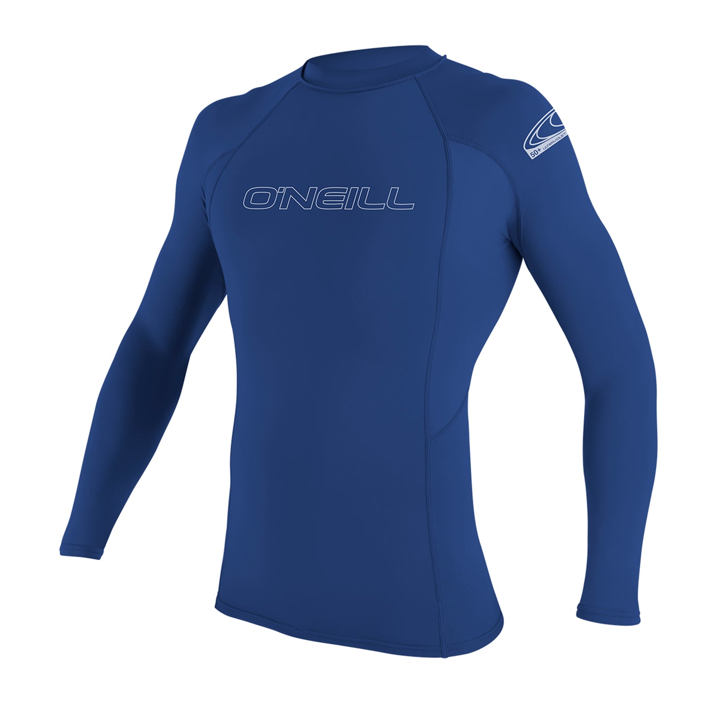 Oneill YOUTH BASIC SKINS Rashguard L/S CREW 3346 UPF 50+ - Pacific Blue youth rashguard