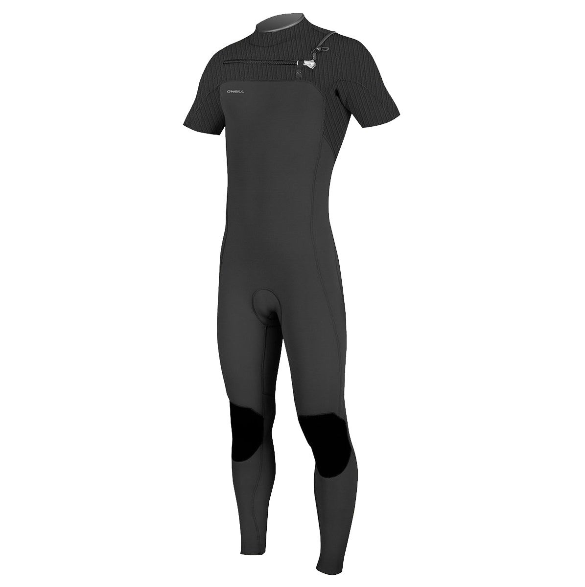 Oneill Hyperfreak 2mm Chest Zip SS Mens Wetsuit - Black Wetsuits