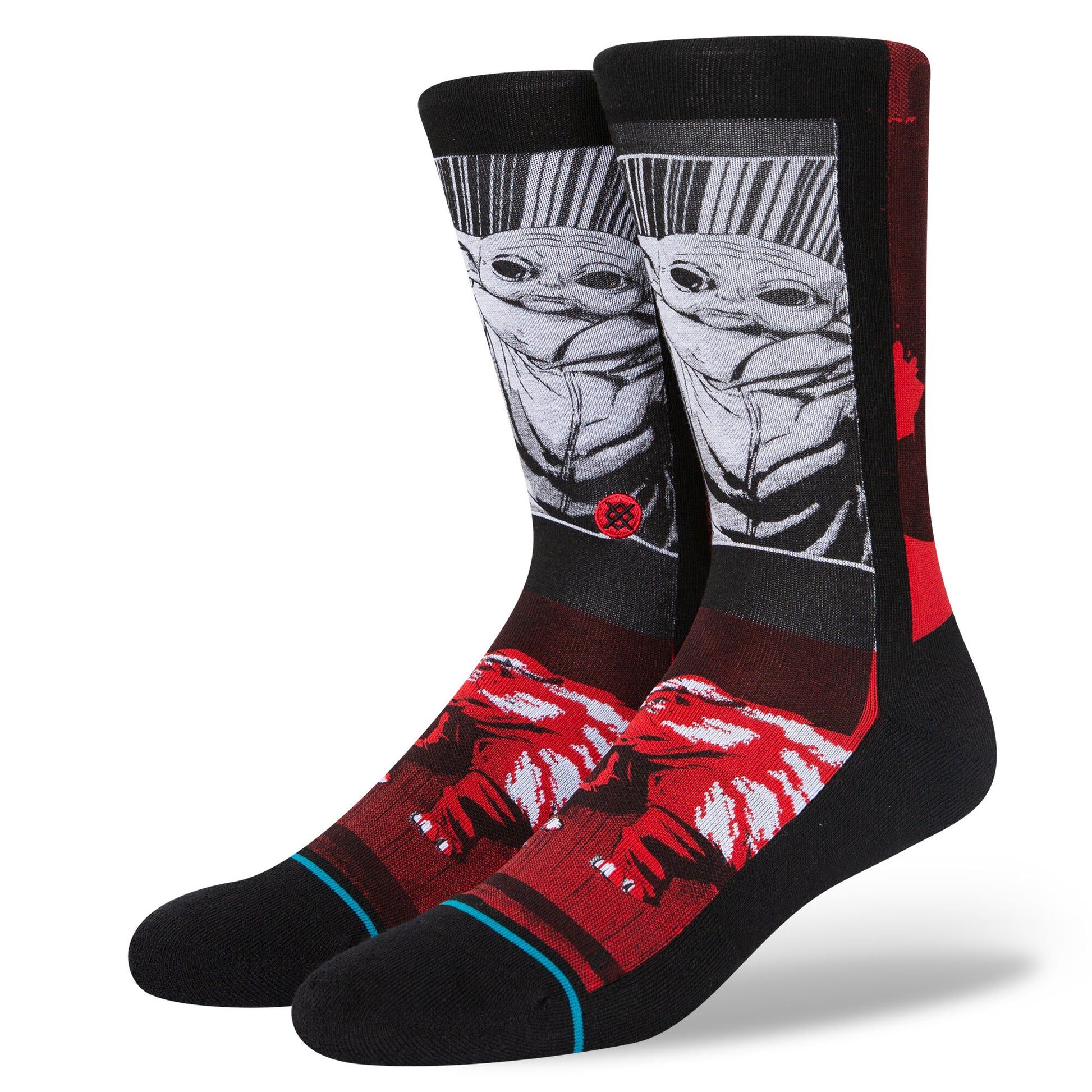 Stance Star Wars Manga Mudhorn Crew Socks - Size Large 9-13 - Black Socks