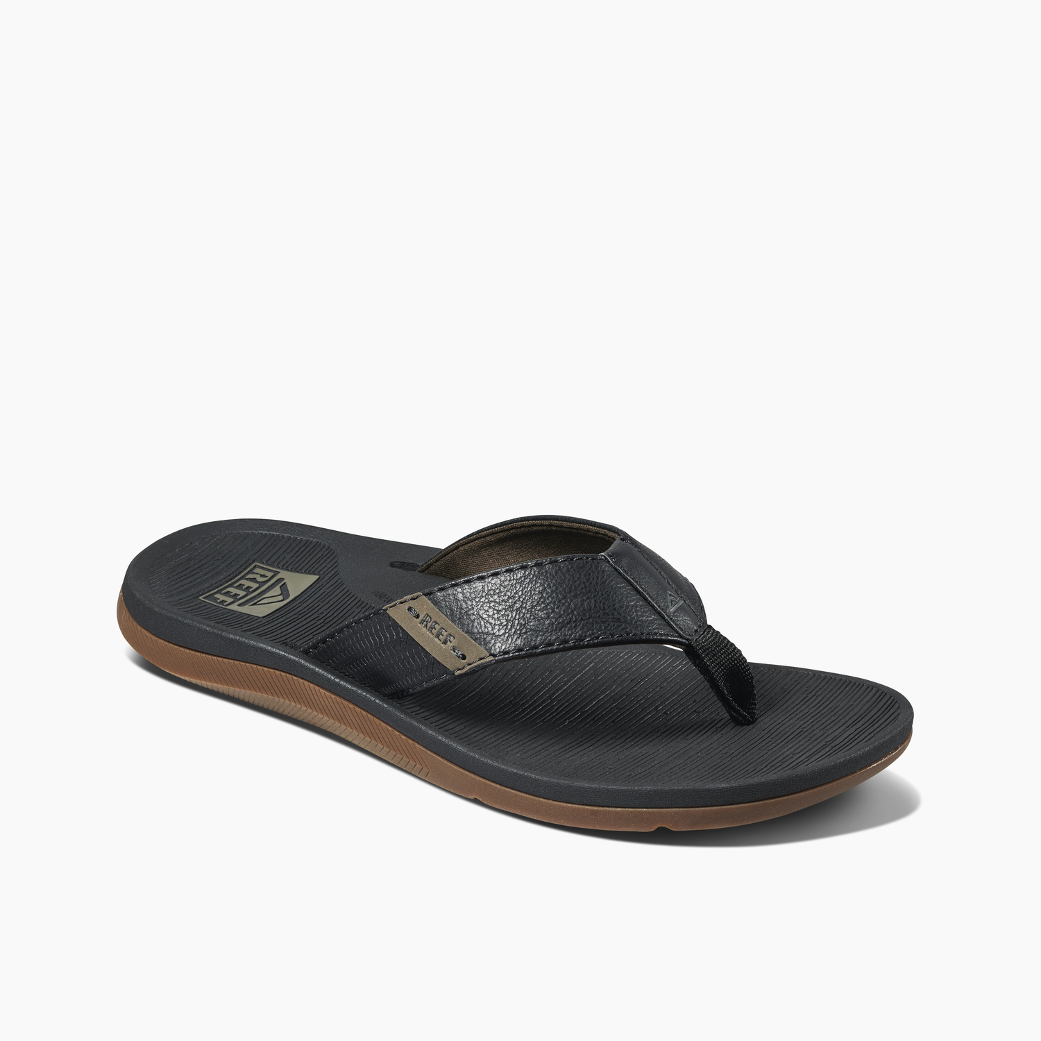 Reef Santa Ana Men's Sandals - Black Mens Footwear