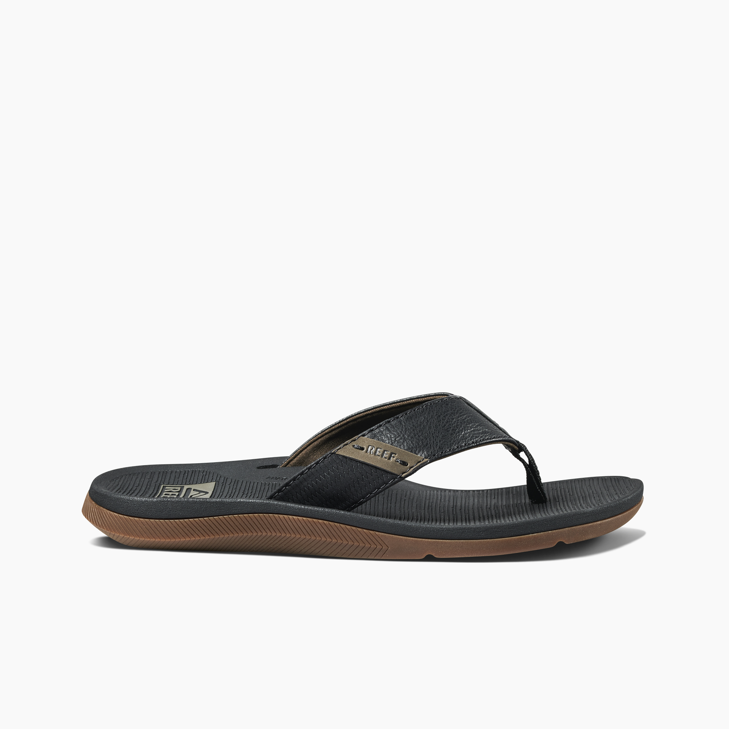 Reef Santa Ana Men's Sandals - Black Mens Footwear