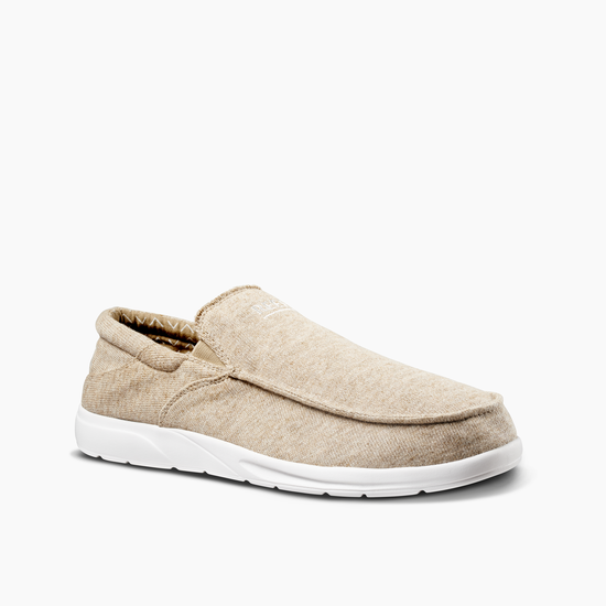 Reef Cushion Coast Slip On - Grey/ White Mens Footwear