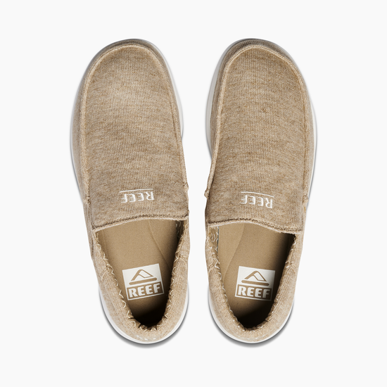 Reef Cushion Coast Slip On - Grey/ White Mens Footwear