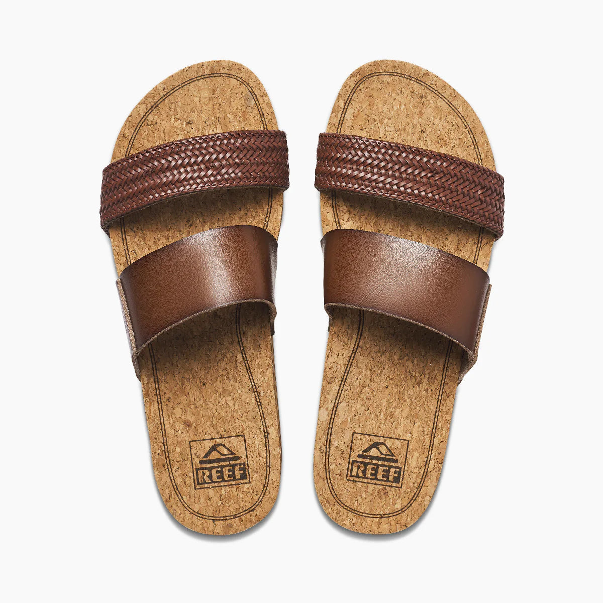 Reef Cushion Vista Hi Sandals - Chocolate Womens Footwear