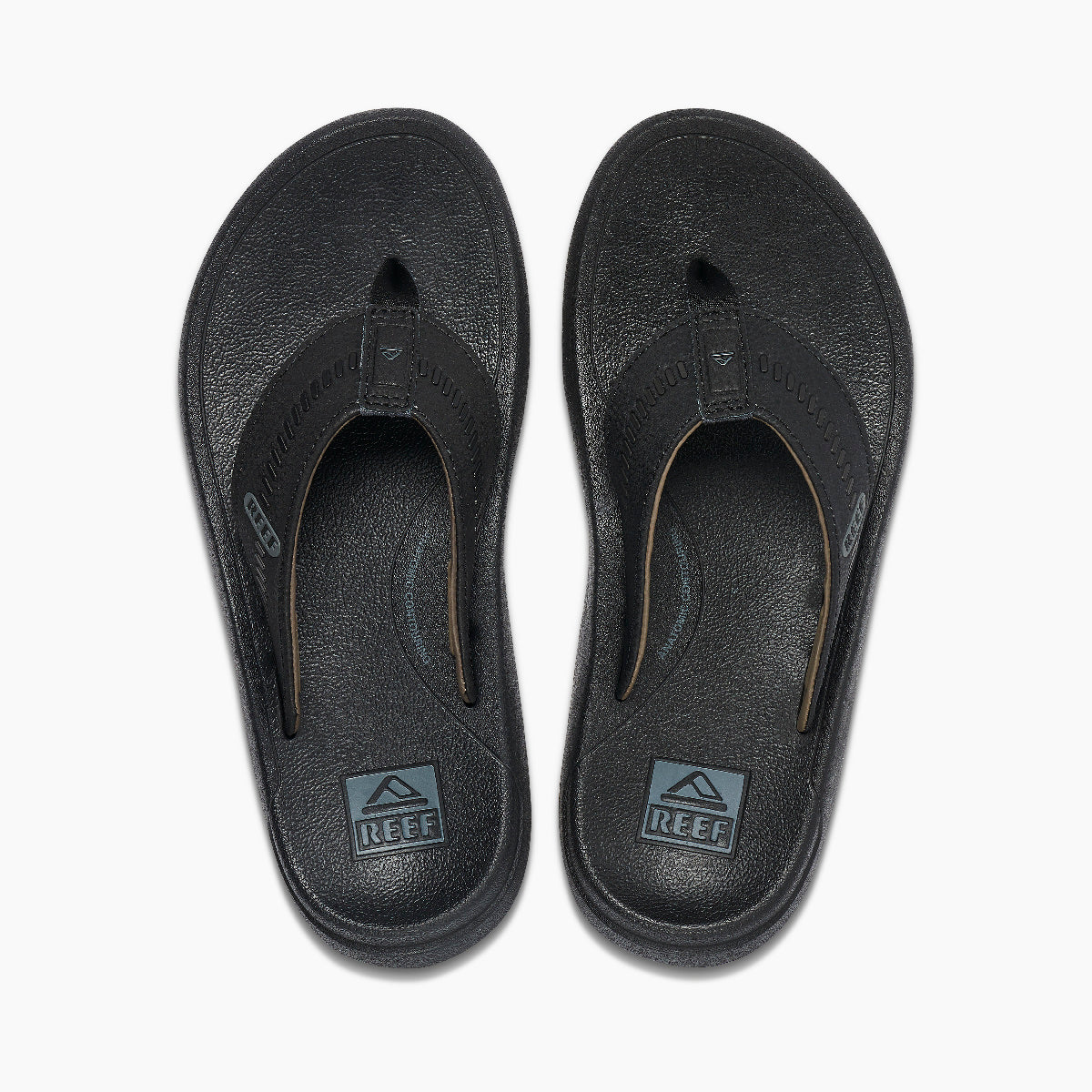 Reef Swellsole Cruiser Super Cushion Sandals - Black Mens Footwear