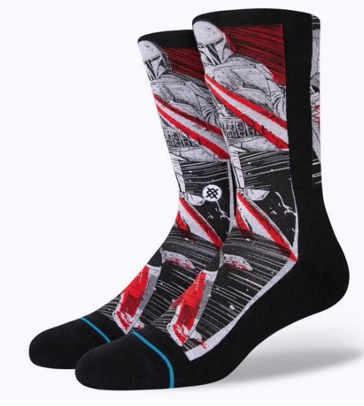 Stance STAR WARS MANGA BOBA FETT CREW SOCKS - BLK Large Socks