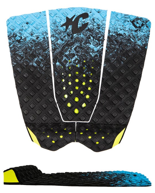 Creatures Of Leisure Griffin Colapinto Lite Traction surf traction Cyan Fade Blk Lime