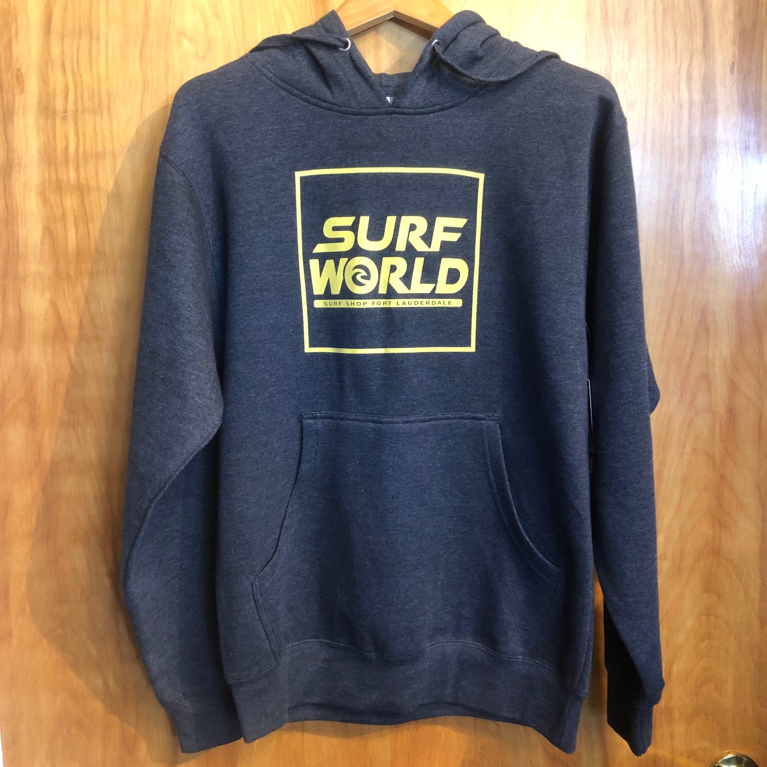 Surf World Box Pullover Hoodie Mens Sweater