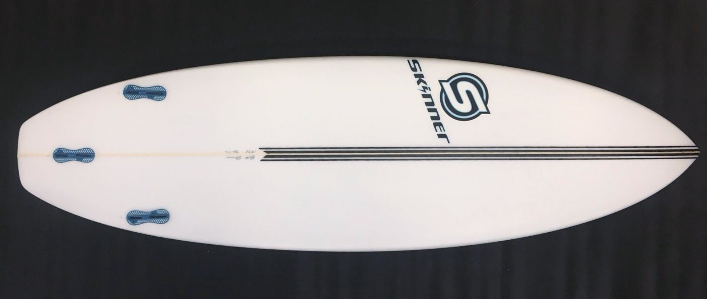 SOLD Skinner Surfboards 5'10 x 19.5 x 2 3/8 Rain Maker - 30.7 Liters Surfboard