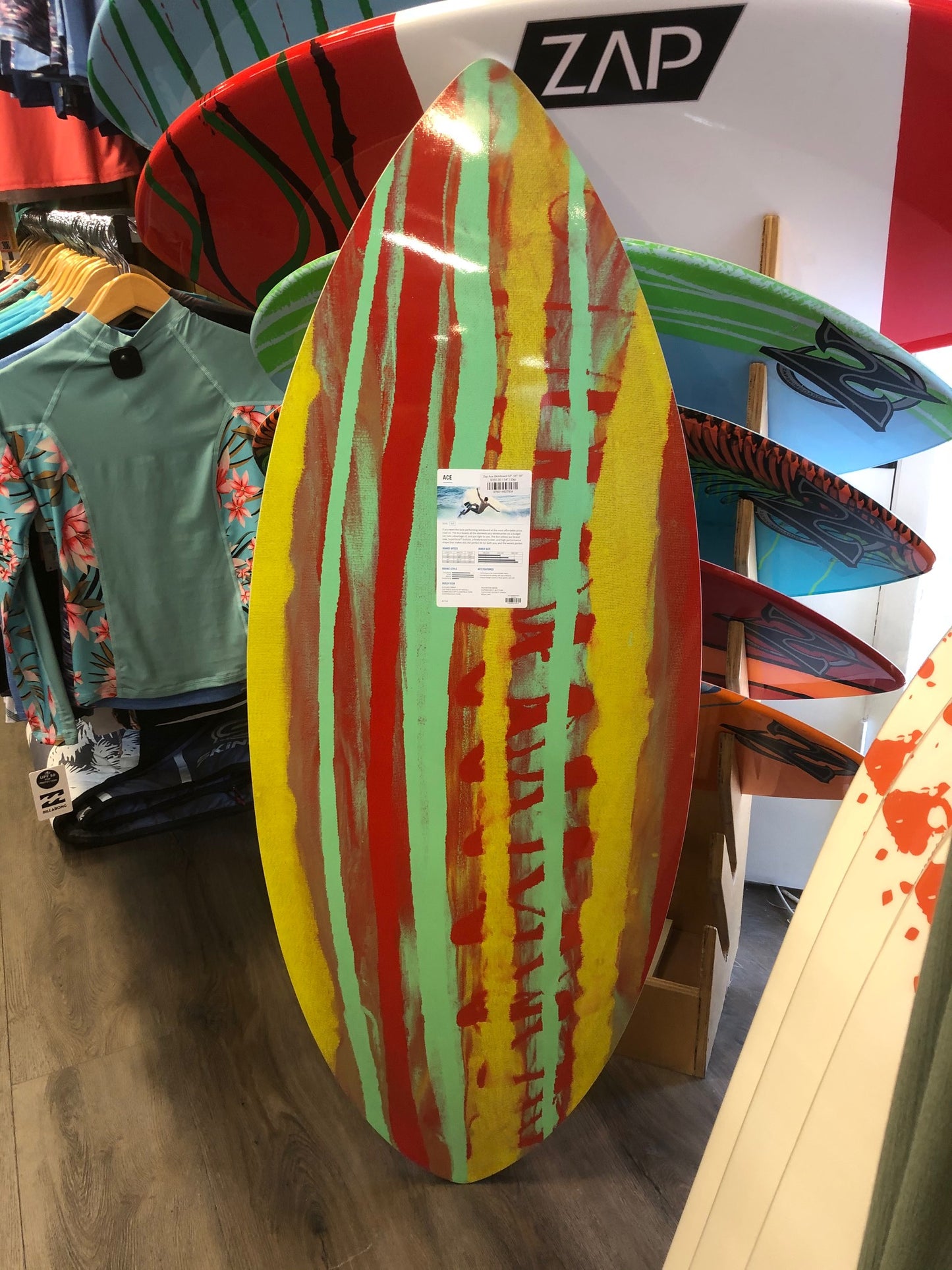 Zap Ace Skimboard 52" 54" 56" skimboard