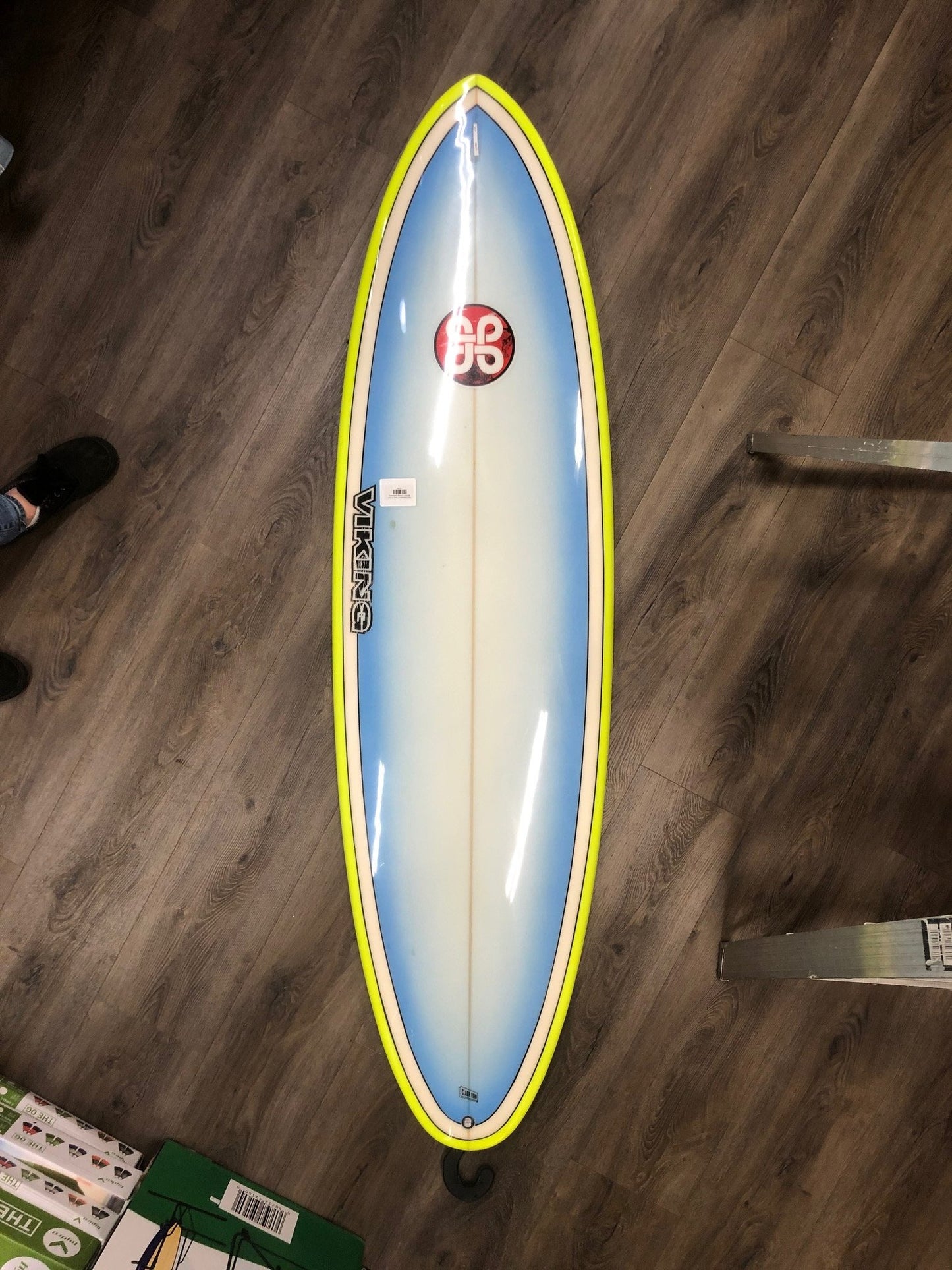 Viking Surfboards 6'6 Single Fin Color Surfboard