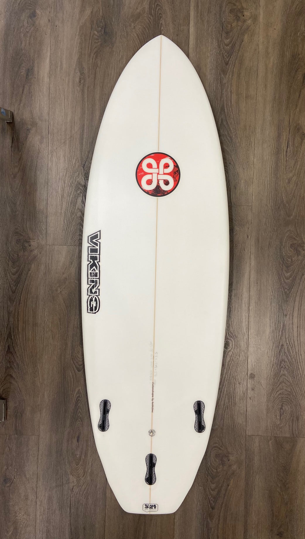 Viking Surfboards Double Bump Squash Epoxy Surfboard - Surfboard