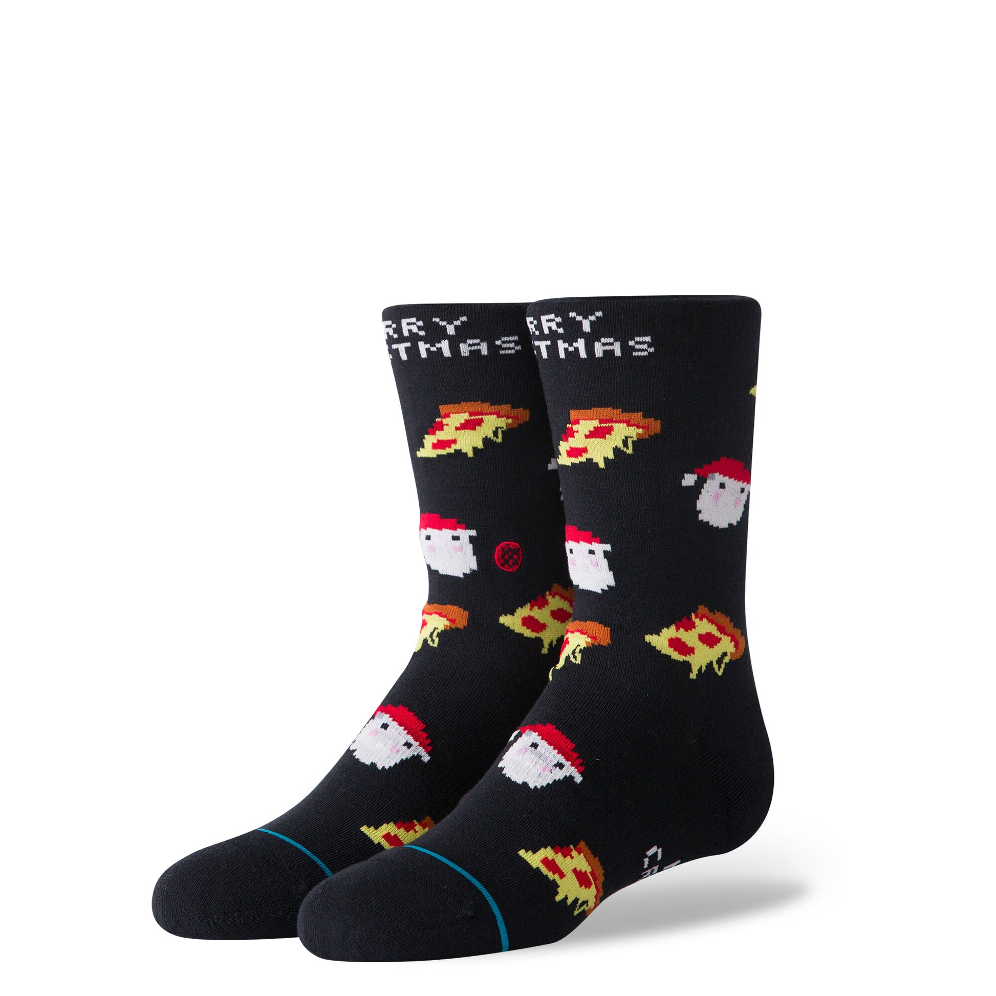 Stance Kids Merry Crustmas Socks - Black Boys Socks