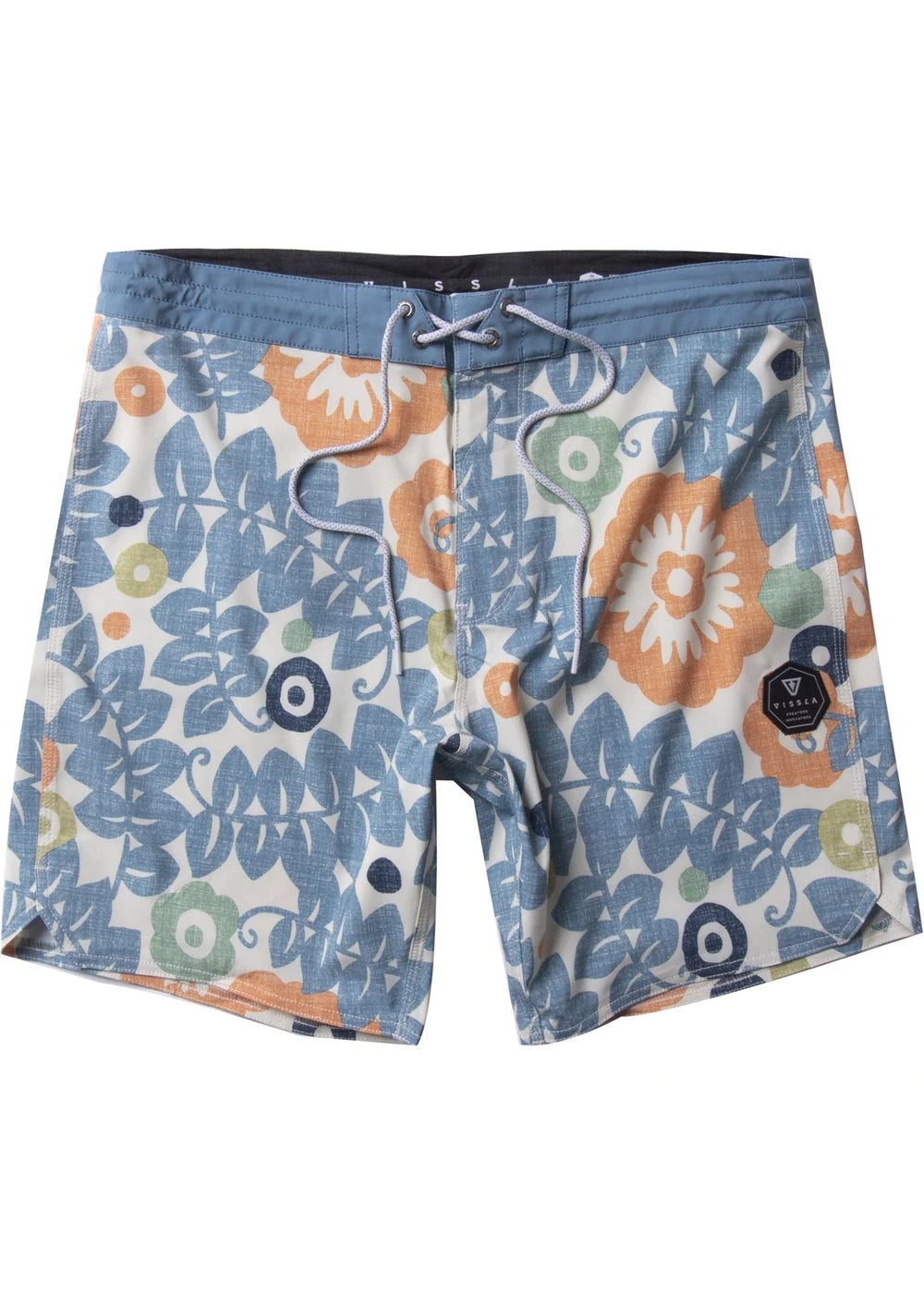 Vissla Zanzabar 17.5"Mens Boardshort - Storm Blue Mens Boardshorts