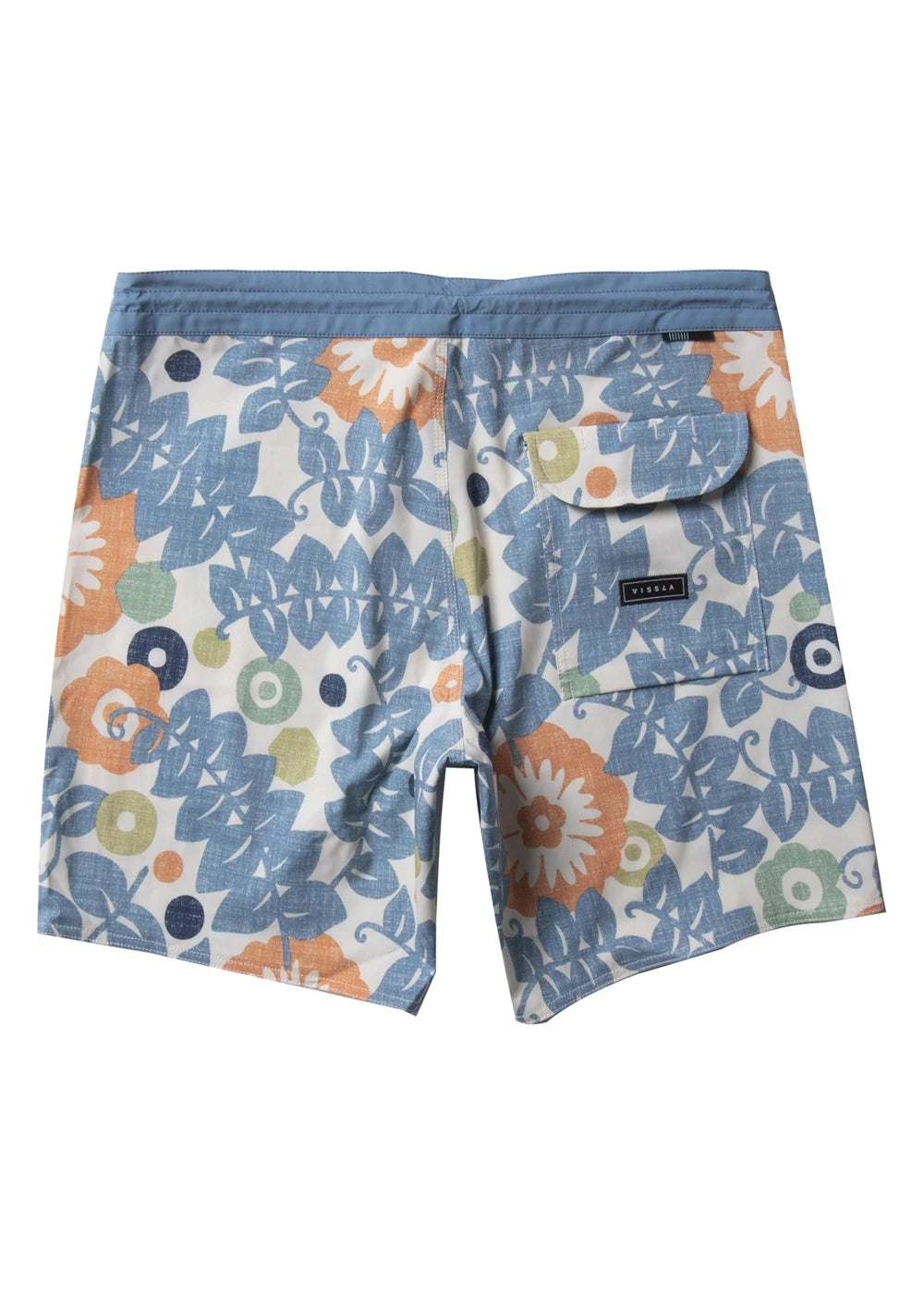 Vissla Zanzabar 17.5"Mens Boardshort - Storm Blue Mens Boardshorts