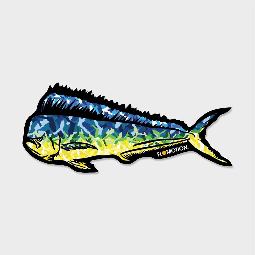 Flomotion Mahi Mahi Sticker sticker