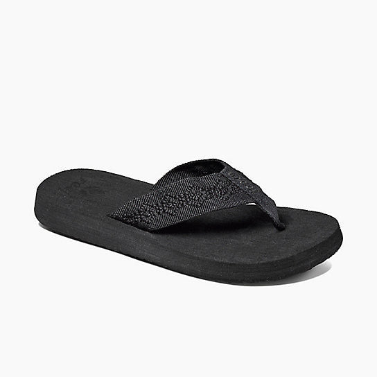 Reef Sandy Women's Sandals - Black/ Black Womens Footwear