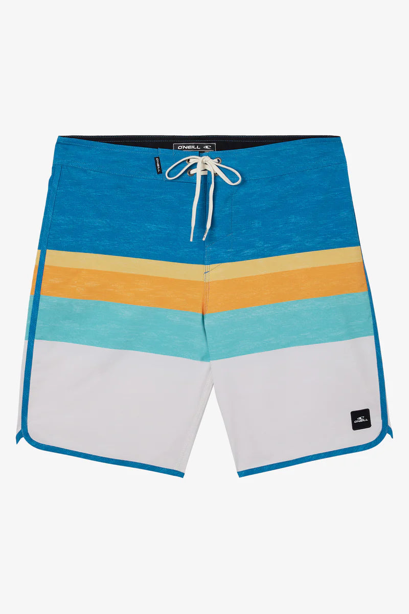 O'Neill Lennox Scallop 19" Boardshorts 20" - Cream Mens Boardshorts