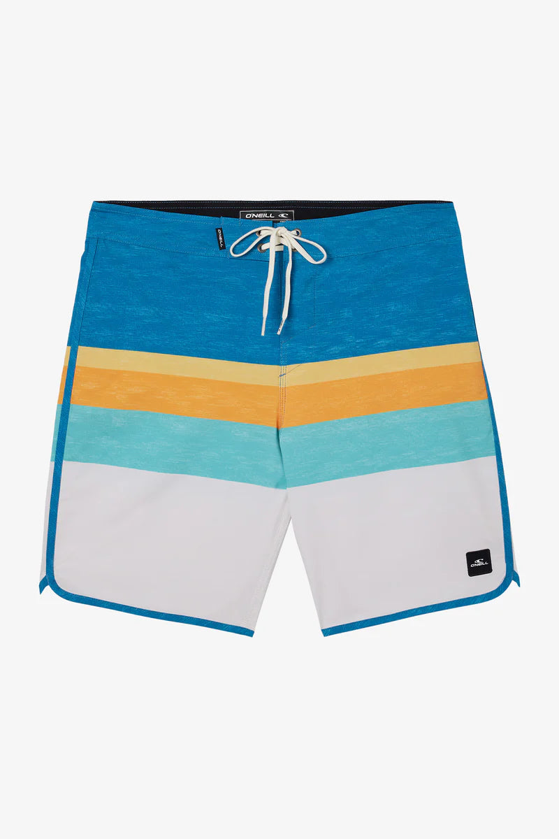 O'Neill Boys Lennox Scallop 16" Boardshorts - Cream Boys Boardshorts