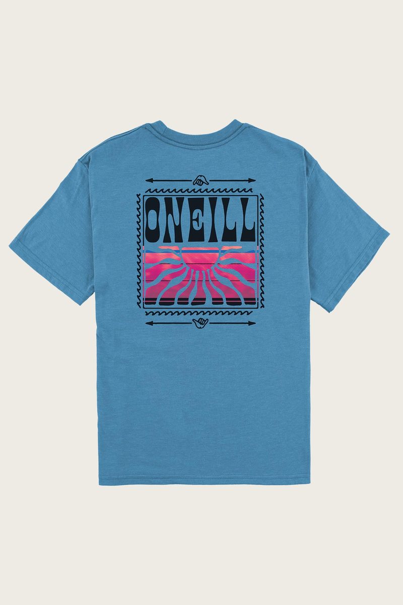 Oneill Pancho Boys T Shirt - Bright Blue