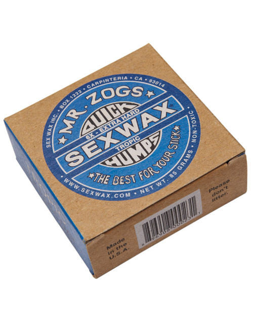 Mr Zogs SEX WAX Quick Humps Tropical or Base Coat Surf Wax