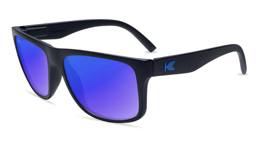 Knockaround Torrey Pines Polarized Sunglasses - Black n Blue Sunglasses