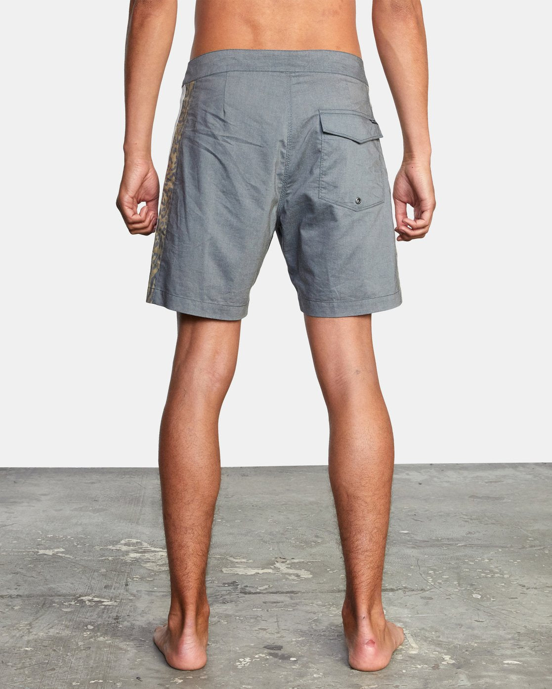 RVCA Stray Boardshort Trunk 17" - Black Mens Boardshorts
