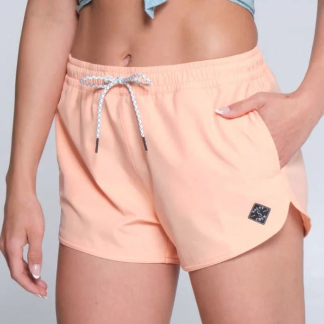 Salty Crew Beacon's Women's Board Shorts - Apricot Womens Short