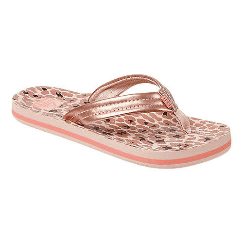 Reef Little Ahi Youth Sandals - Cheetah youth footwear