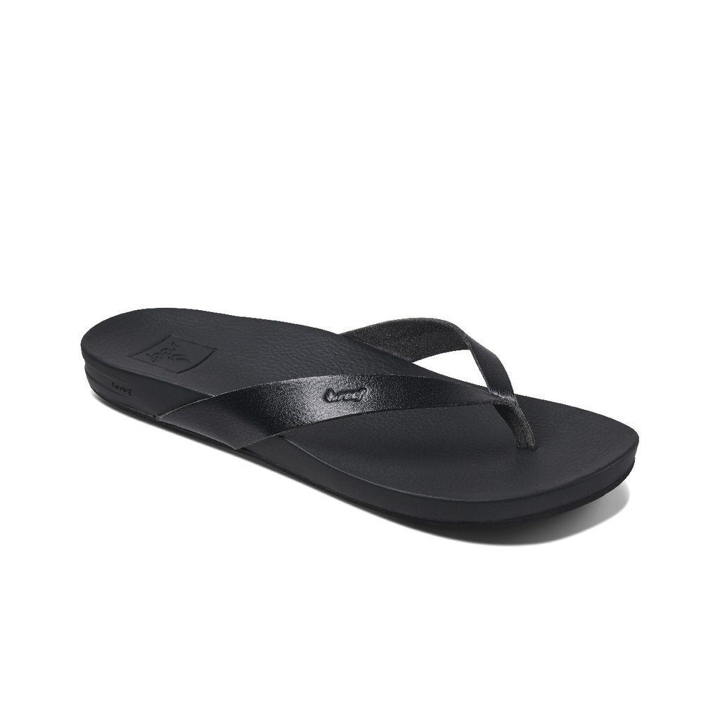 Reef Cushion Bounce Court Womens Sandal - Black Black Womens Footwear