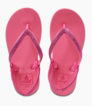 Reef Kids Little Stargazer Hot Pink Sandals kids footwear