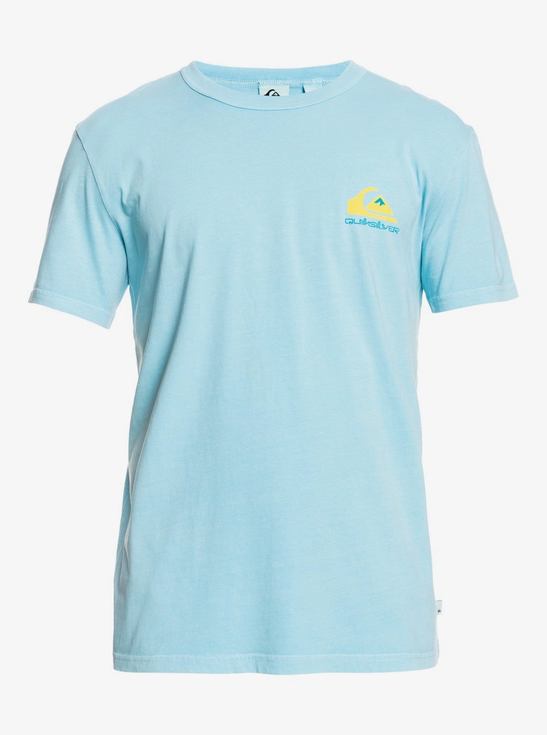 Quiksilver Mineral Organic Men's Tee Shirt - Light Pink - Light Blue Mens T Shirt XL Blue