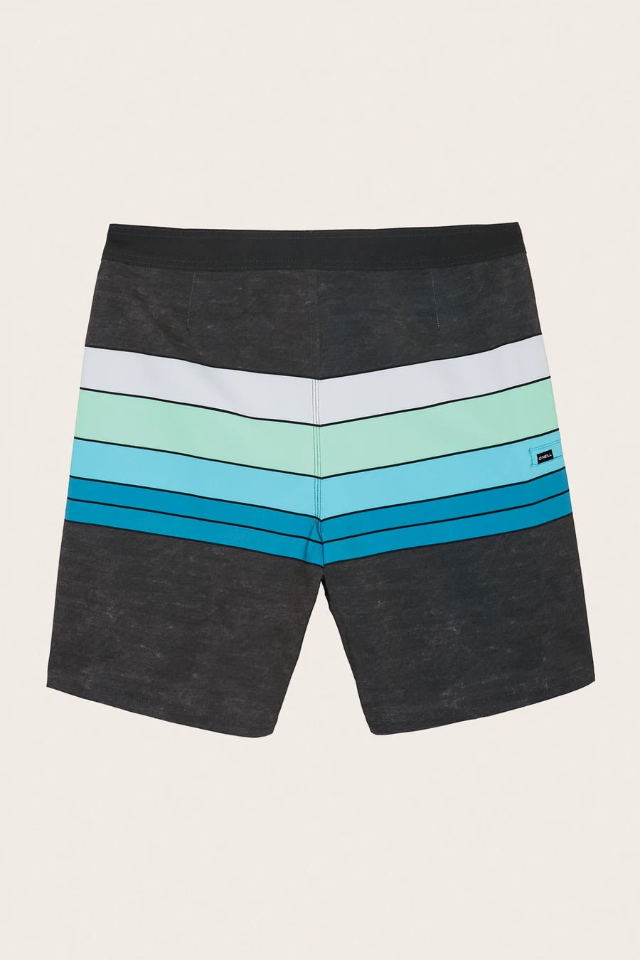 Oneill Hyperfreak Heist Line Boys Boardshorts - Graphite / Pale Blue Boys Boardshorts