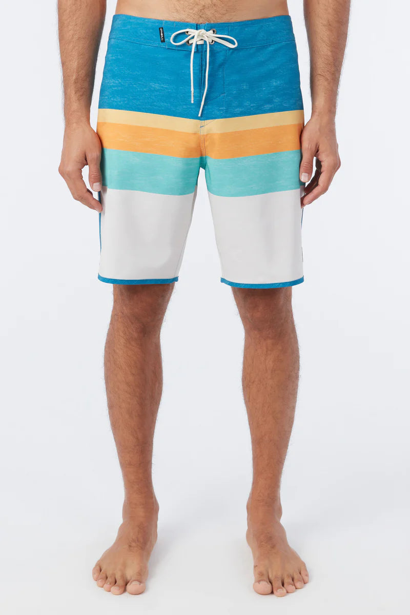 O'Neill Lennox Scallop 19" Boardshorts 20" - Cream Mens Boardshorts