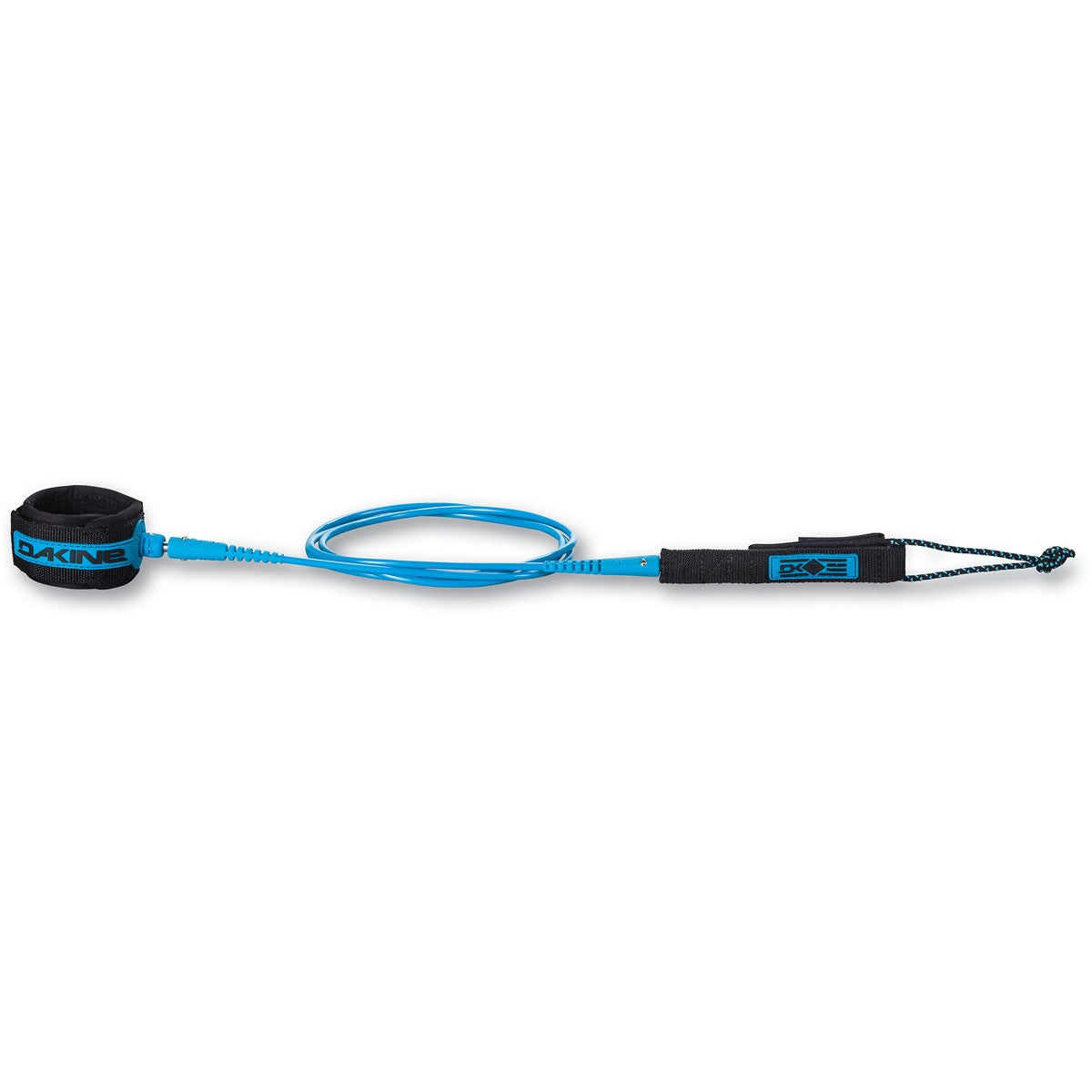 Dakine John John Florence Pro Comp 6' x 3/16" Surfboard Leash Surf Leash 6' x 3 16" BLACK BLUE