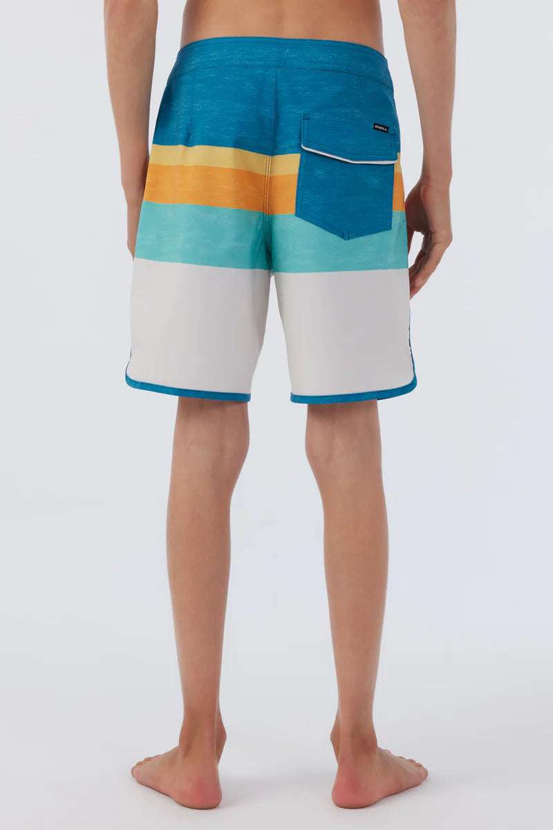 O'Neill Boys Lennox Scallop 16" Boardshorts - Cream Boys Boardshorts