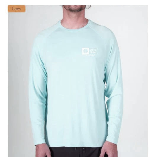 Salty Crew Marner UV LS Sun Protection Shirt - Seafoam Rashguard Sun Protection