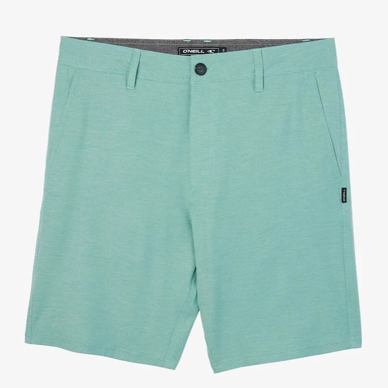 O'neill Reserve Light Check 19" Shorts - Aqua Wash Mens Shorts