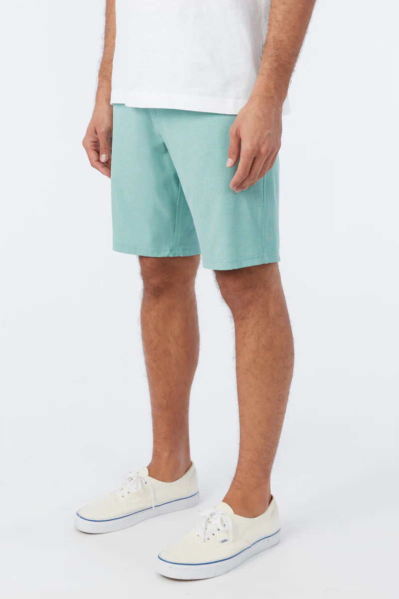 O'neill Reserve Light Check 19" Shorts - Aqua Wash Mens Shorts