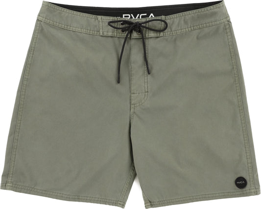 RVCA VA Pigment Elastic Short 17" - Aloe Green Mens Boardshorts