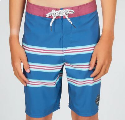 Salty Crew Shorebreak boys boardshorts - Washed Indgo Boys Boardshorts