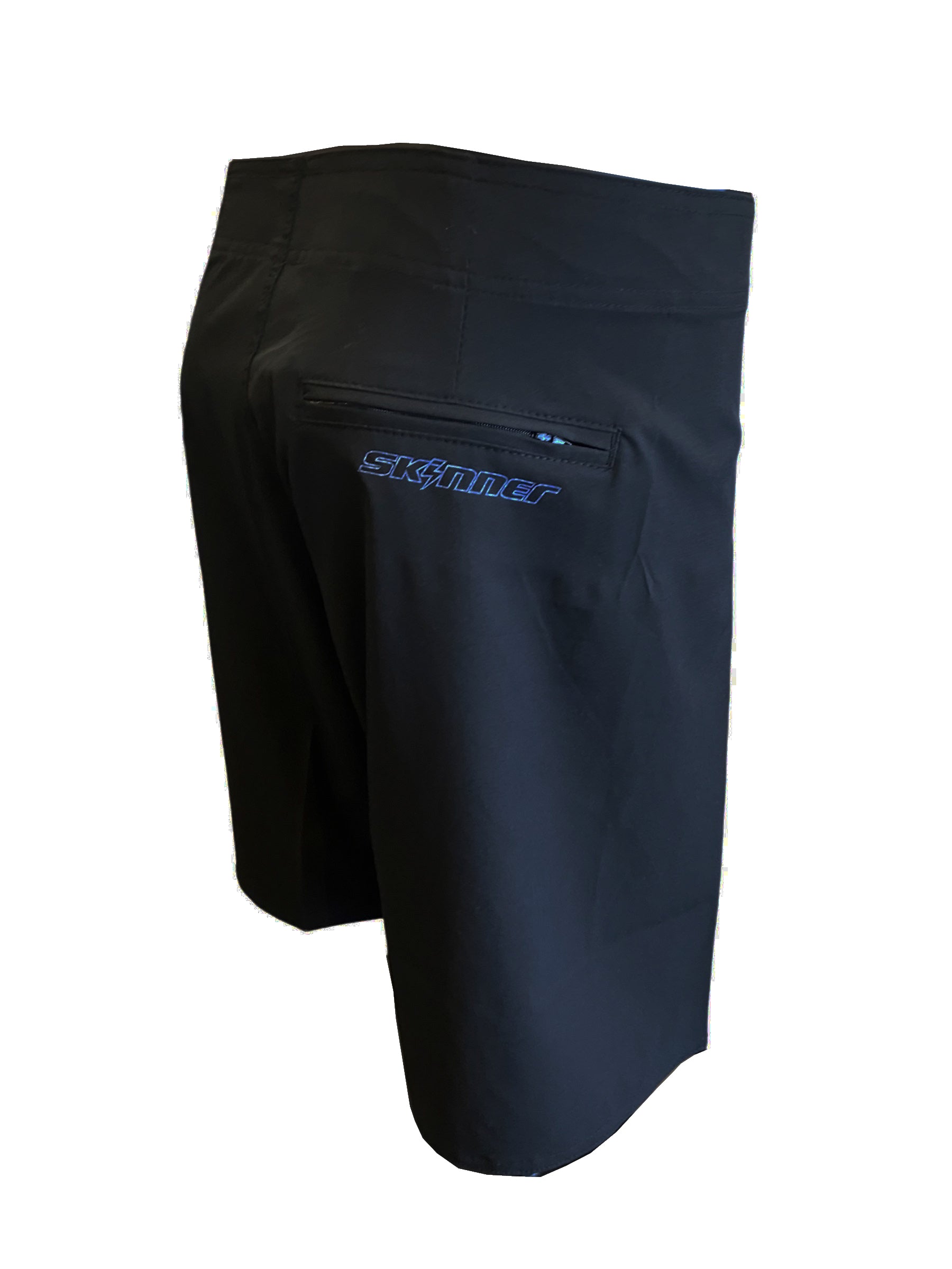 Skinner Surfboards 4 way Stretch Boardshorts - Black Mens Boardshorts