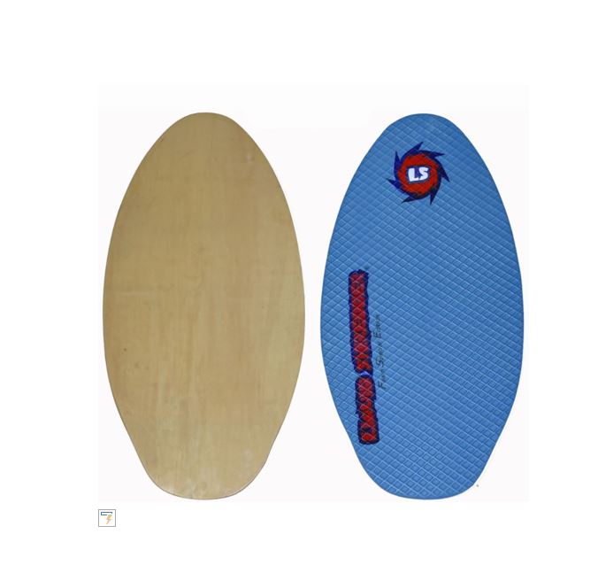 Liquid Shredder EVA Deck 41" Wood Skimboard skimboard