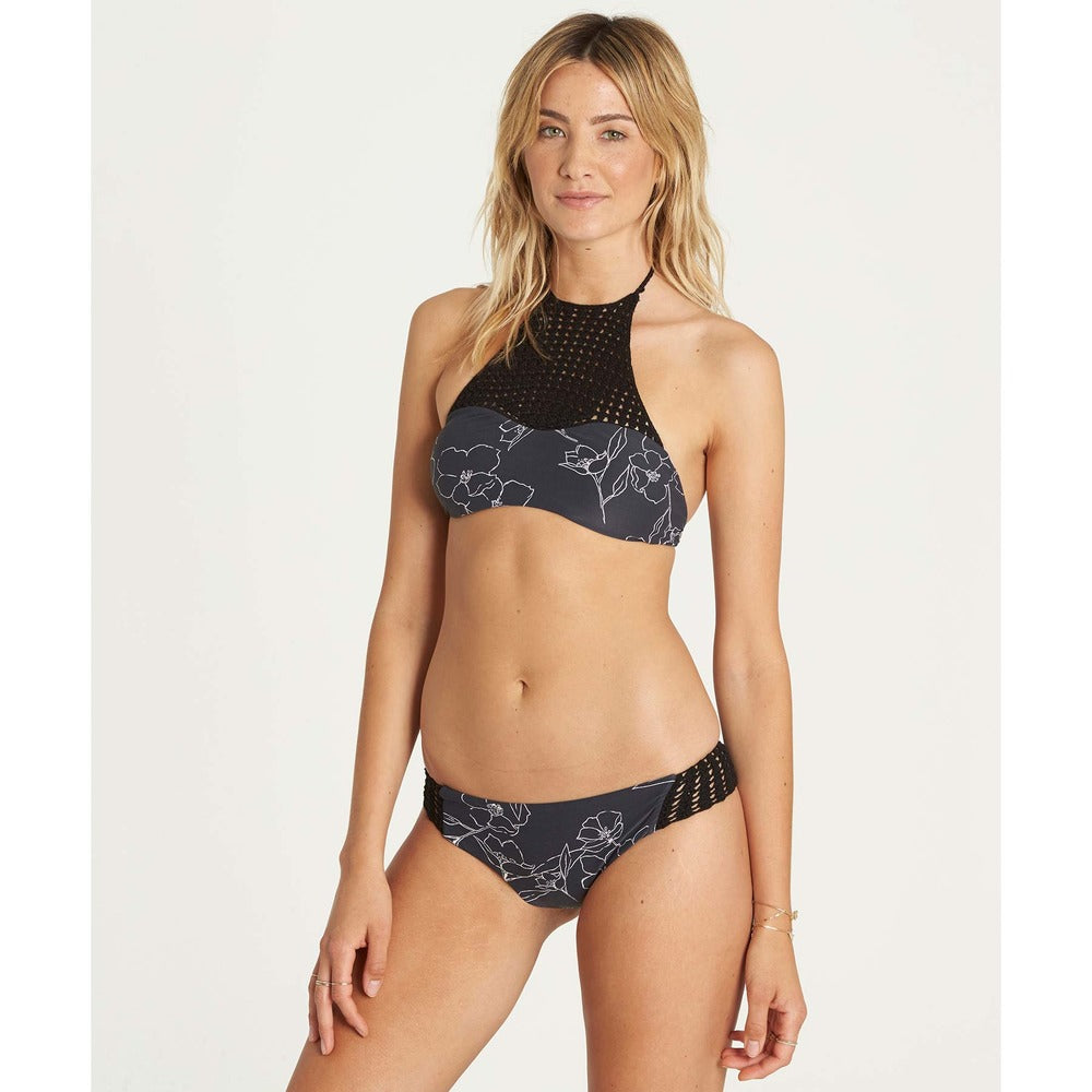 Billabong Lost Sky Hawaii Bikini Bottom - Black Pebble womens swimwear